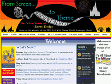 Tablet Screenshot of fromscreentotheme.com
